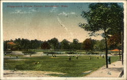 Playground Fields Corner Dorchester, MA Postcard Postcard Postcard