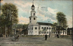 Second Congregational Church, Codman Square Postcard