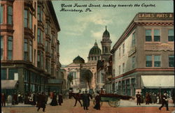 North Fourth Street Postcard