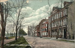 Front Street from Executive Mansion Postcard