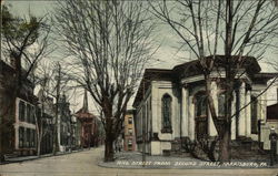 Pine Street from Second Street Postcard