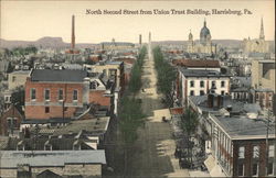 North Second Street from Union Trust Building Postcard