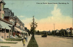 View on North Second Street Harrisburg, PA Postcard Postcard Postcard