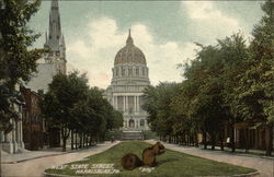 West State Street Postcard