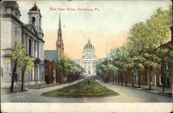 West State Street Postcard