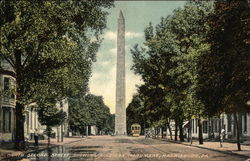 North Second Street, Showing Soldiers' Monument Harrisburg, PA Postcard Postcard Postcard