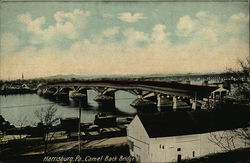 Camel Back Bridge Harrisburg, PA Postcard Postcard Postcard