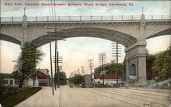 Main Arch, Cameron Street between Mulberry Street Bridge Postcard