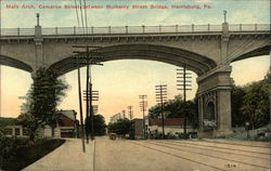 Main Arch, Cameron Street between Mulberry Street Bridge Postcard