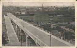 The New Mulberry Street Viaduct Postcard