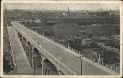 The New Mulberry Street Viaduct Postcard