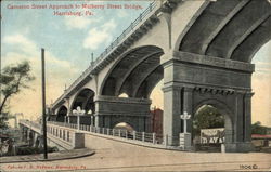 Cameron Street Approach to Mulberry Street Bridge Harrisburg, PA Postcard Postcard Postcard