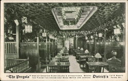 Dietrich's - The Pergola Harrisburg, PA Postcard Postcard Postcard