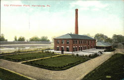 City Filtration Plant Harrisburg, PA Postcard Postcard Postcard