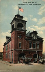 Reily Hose, No. 10, Fire Department Postcard