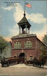 Allison H. & L. Co. No. 12, Fire Department Postcard