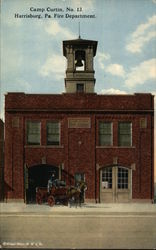 Camp Curtin, No. 13 Fire Department Harrisburg, PA Postcard Postcard Postcard