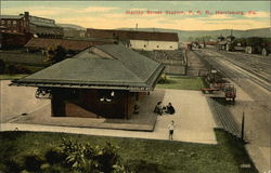 Maclay Street Station, P.R.R. Postcard