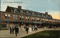 P.R.R. Station Postcard