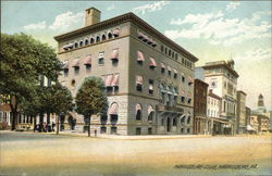 Harrisburg Club Postcard