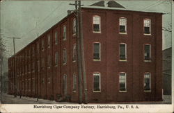 Harrisburg Cigar Company Factory Postcard