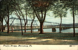 Peoples Bridge Postcard