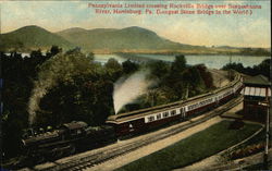 Pennsylvania Limited Crossing Rockville Bridge Harrisburg, PA Postcard Postcard Postcard