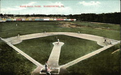 Base Ball Park Harrisburg, PA Postcard Postcard Postcard