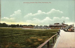 Harrisburgh Athletic Ball Field Postcard