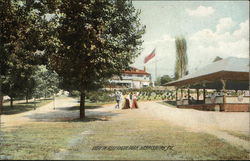 View in Reservoir Park Postcard