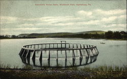 Automatic Water Gate, Wildwood Park Postcard