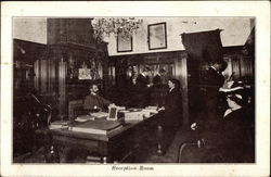 R. D. Pratt, Optometrist - Reception Room Postcard