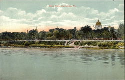 View of River Park Harrisburg, PA Postcard Postcard Postcard