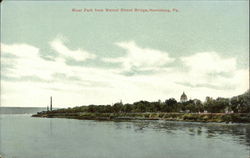 River Park from Walnut Street Bridge Harrisburg, PA Postcard Postcard Postcard