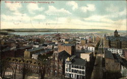 Birdseye View of City Harrisburg, PA Postcard Postcard Postcard