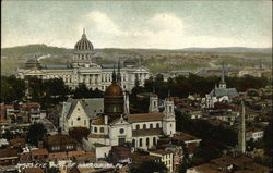 Bird's Eye View Postcard