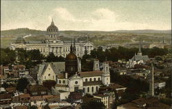 Bird's Eye View of Harrisburg Pennsylvania Postcard Postcard Postcard