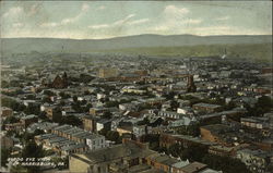 Bird's Eye View of City Harrisburg, PA Postcard Postcard Postcard