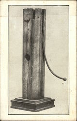 The Pump That Did Duty in Camp Curtin Postcard