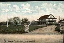 Harrisburg Country Club Postcard