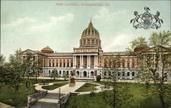 The Capitol Harrisburg, PA Postcard Postcard Postcard