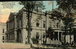 Pennsylvania State Library and Museum in Capitol Park Harrisburg, PA Postcard Postcard Postcard