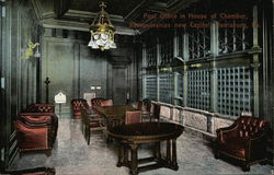 Post Office in House of Chamber, Pennsylvanias new Capitol Harrisburg, PA Postcard Postcard Postcard