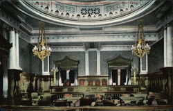 Supreme Court Room in Pennsylvania's New Capitol Harrisburg, PA Postcard Postcard Postcard