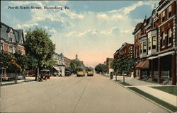 North Sixth Street Harrisburg, PA Postcard Postcard Postcard