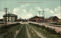 East State Street from 17th Street Postcard