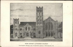 New Christ Lutheran Church Harrisburg, PA Postcard Postcard Postcard