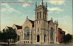 Dearry Street United Bretern Church Harrisburg, PA Postcard Postcard Postcard