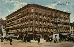 Commonwealth Hotel Harrisburg, PA Postcard Postcard Postcard