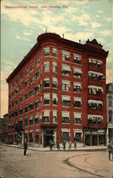 Metropolitan Hotel Harrisburg, PA Postcard Postcard Postcard